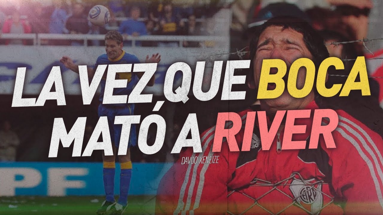 Cuando BOCA ''mató'' a RIVER..