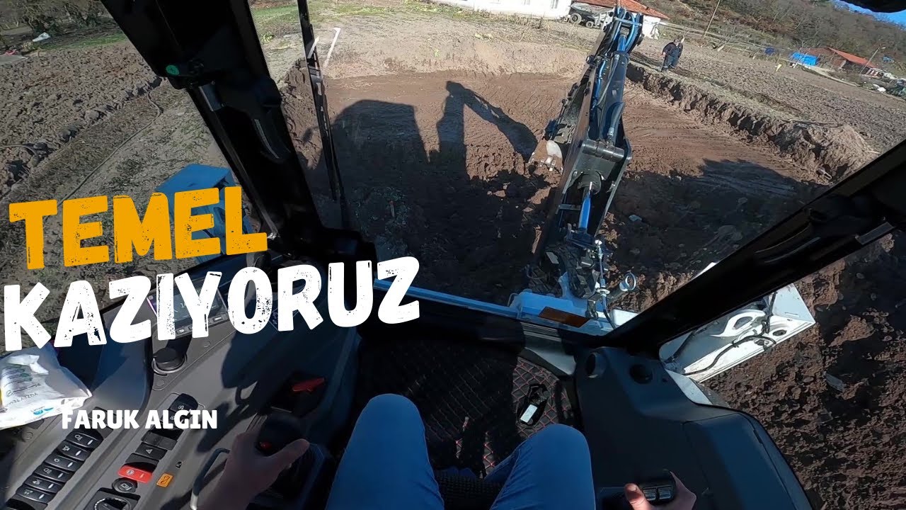Ev Temeli Kazıyoruz | Deponun Dibini Gördük | Hidromek K4