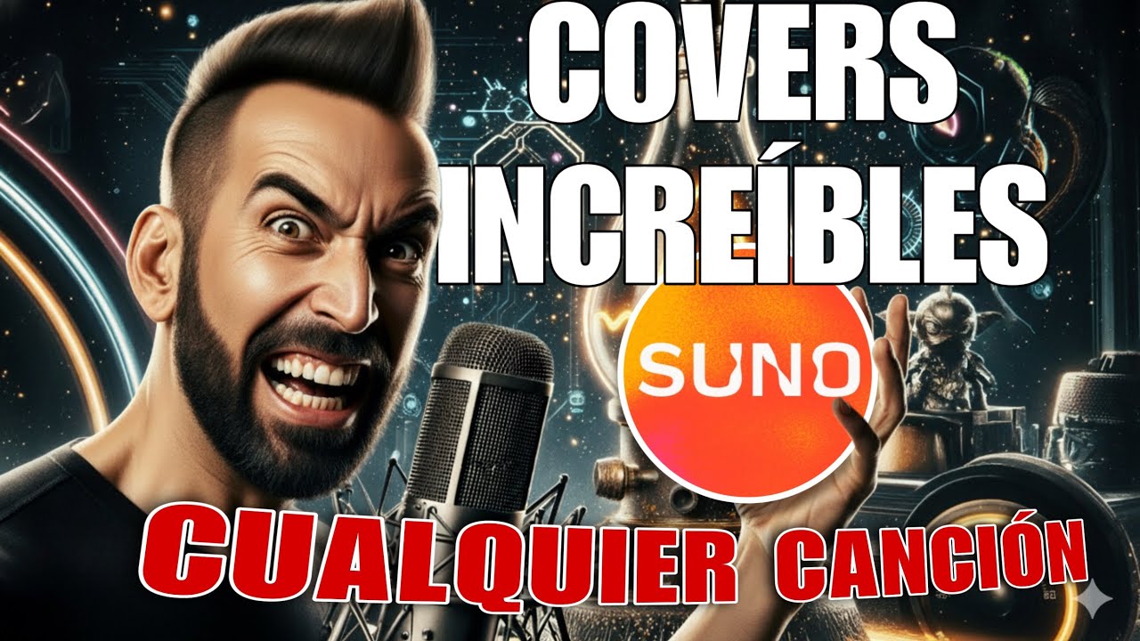 🟢 COVERS INCREIBLES con IA — Tutorial paso a paso SUNO ...