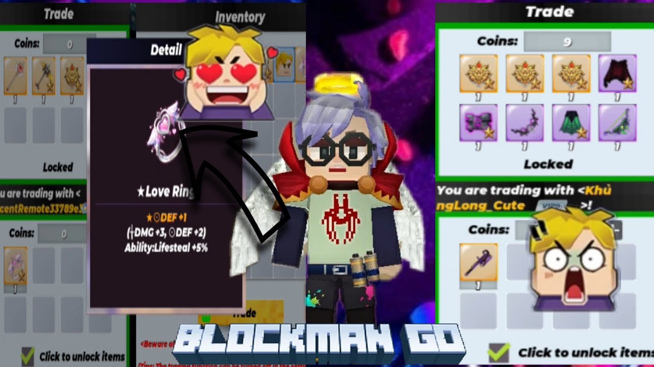 I am selling lovering In 🤑Rich Trade System In Skyblock BlockmanGo Enjoy video #skyblock #blockmango