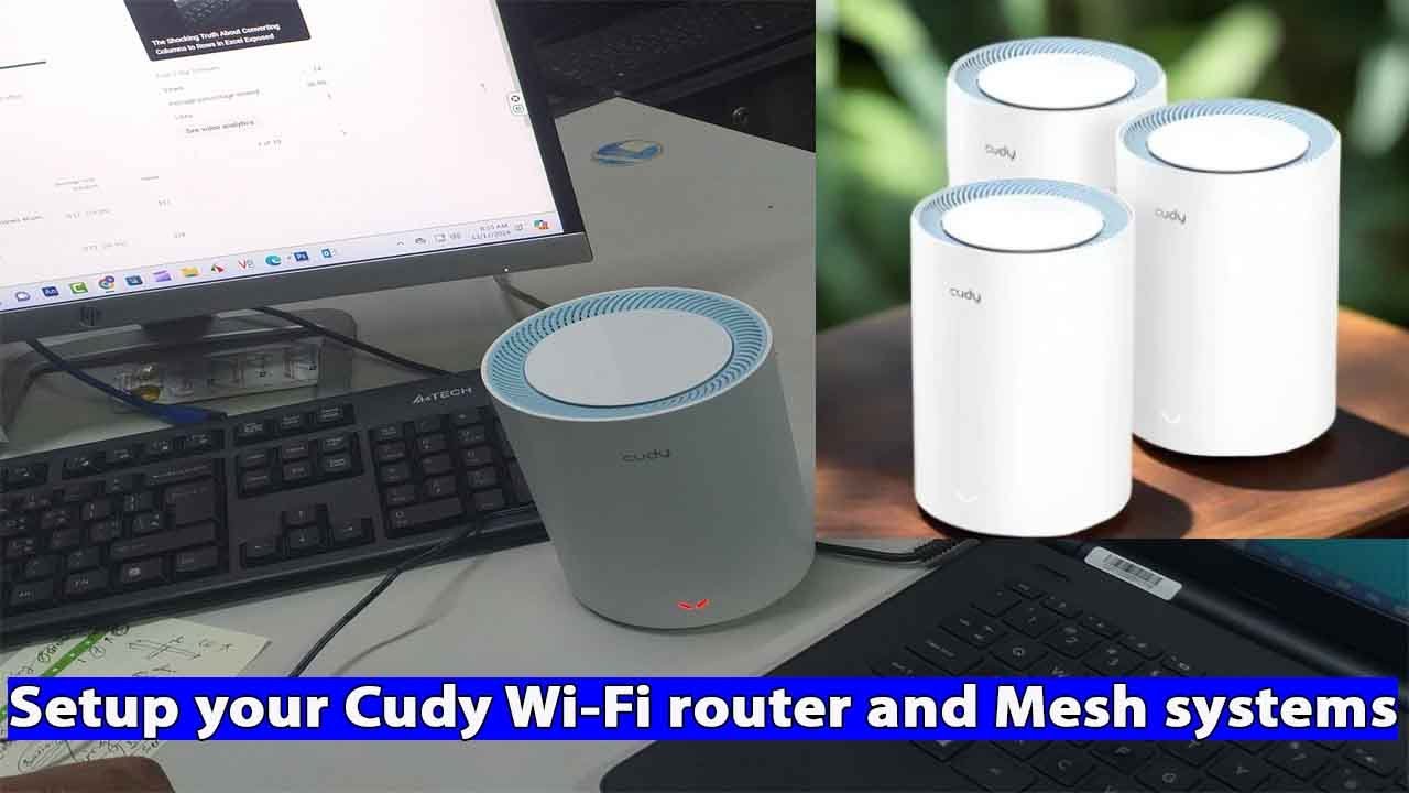 Как настроить двухдиапазонный интеллектуальный WiFi-маршрутизатор Cudy AC1200. Пошаговая установка.