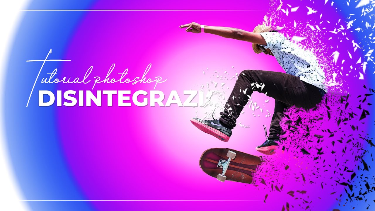 Effetto Disintegrazione con Photoshop: Come SGRETOLARE un soggetto