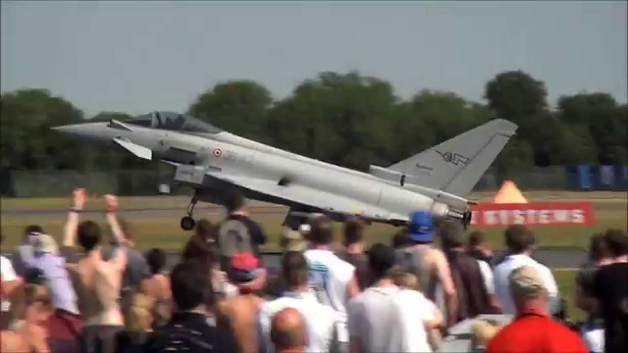 F2000A Typhoon Display at the RIAT 2014