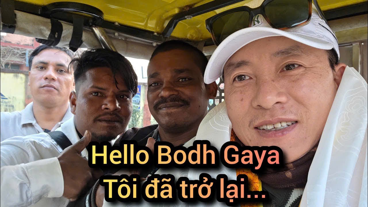 Hello Bodh Gaya tôi đã trở lại… Ăn cơm cùng các bạn tuktuk
