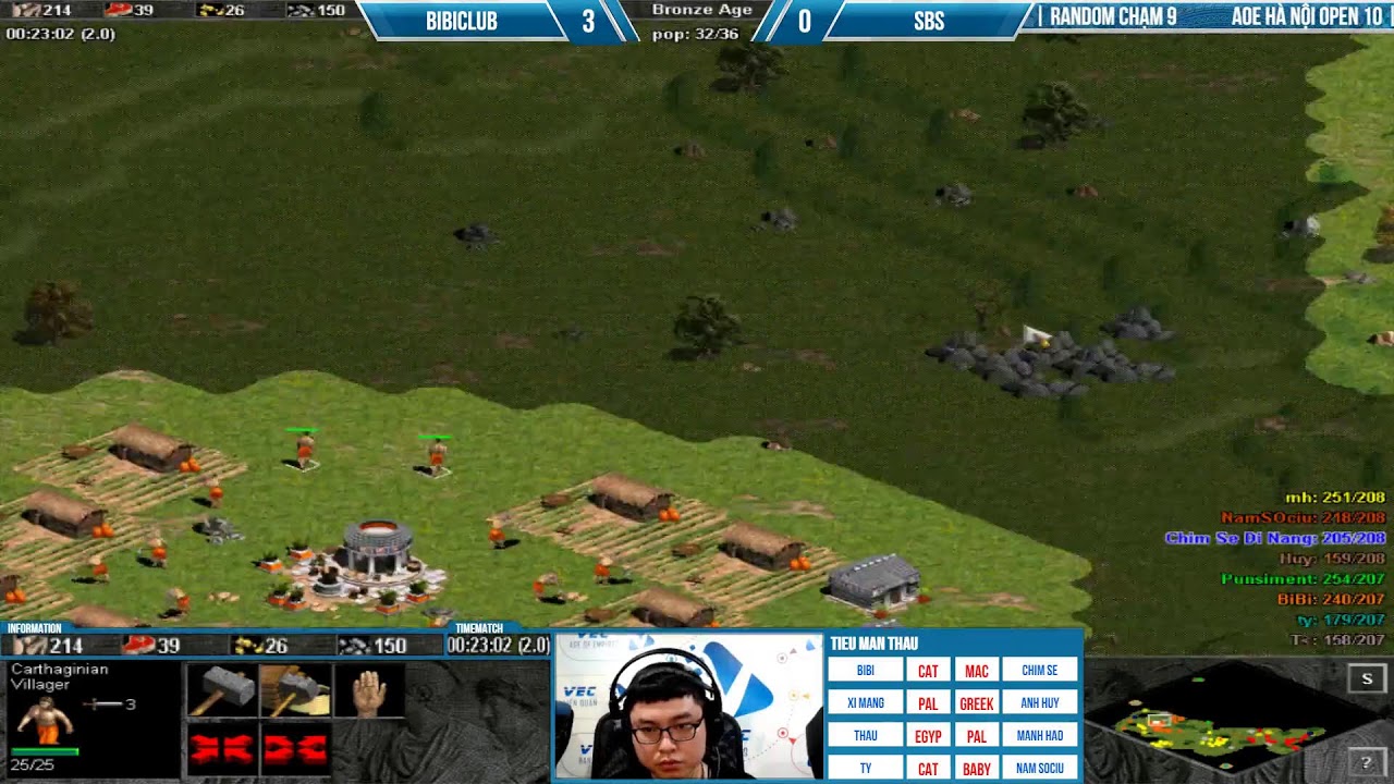 [AOE HANOI OPEN 26/12/2021] BiBiClub vs SBS