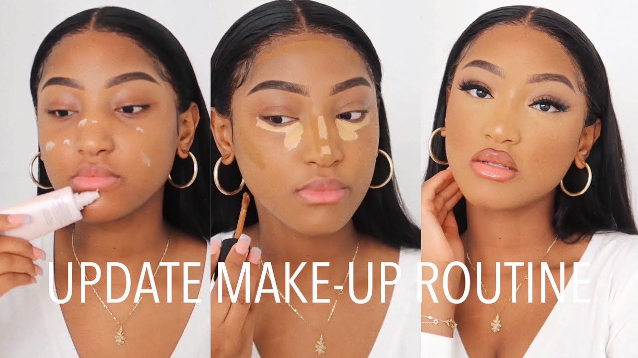 2-IN-1 GRWM: UPDATE FULL MAKE-UP ROUTINE ft.#ISEEHAIRALIEXPRESS
