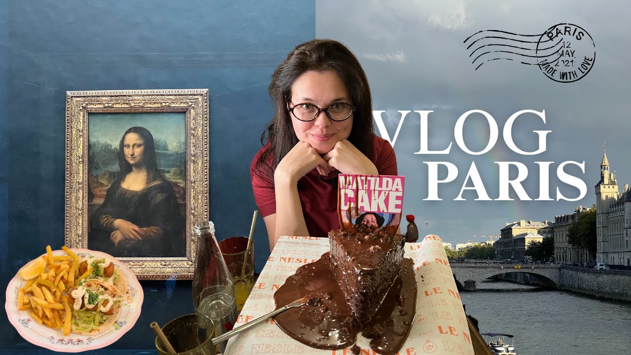 CHEGUEI EM PARIS! 🇫🇷✨ | Louvre, comida incrível e paisagens de tirar o fôlego!