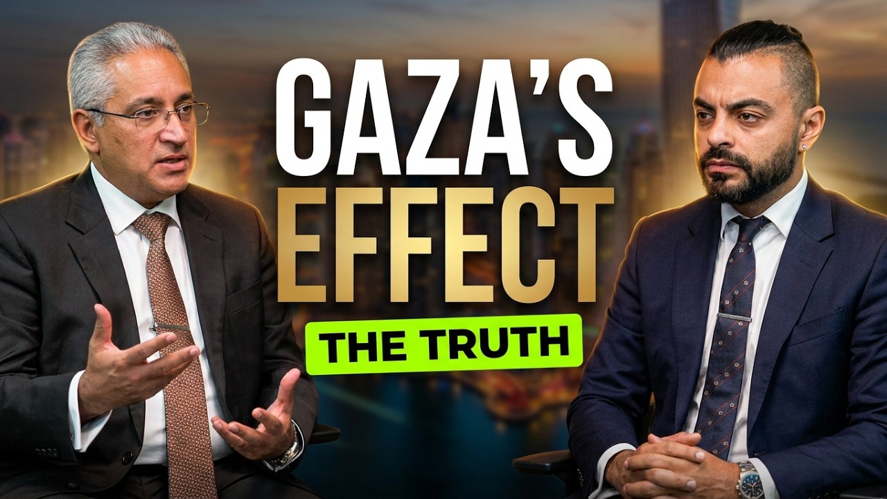 Dubai News: Dr. Anand Discusses Gaza's Impact on Real Estate and Beyond with Anthony Joseph