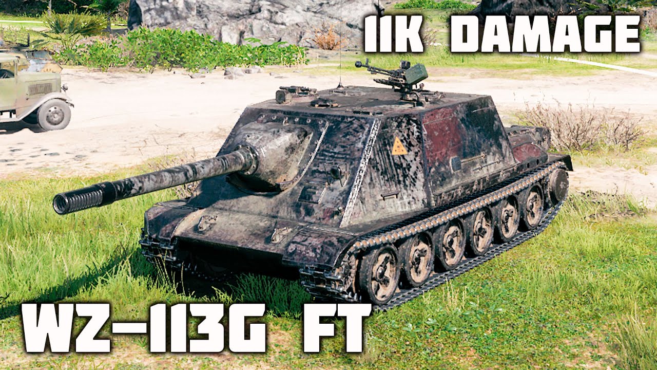 WZ-113G FT WoT &ndash; 3Kills, 11K Damage