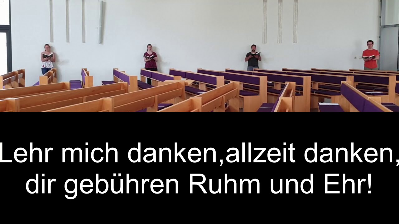 Lieber Vater, lehr mich danken
