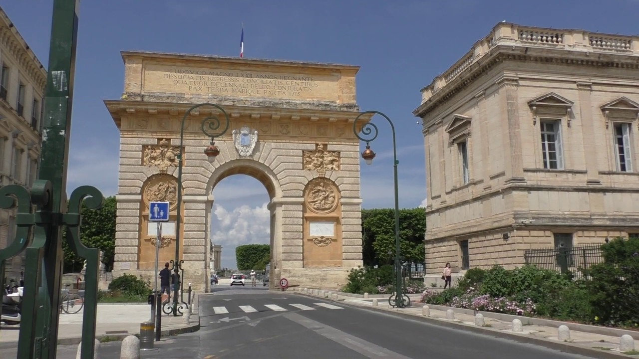 Teil 5 Solotour Cevennen, Motorrad und Wanderurlaub - Stadtbummel in Montpellier