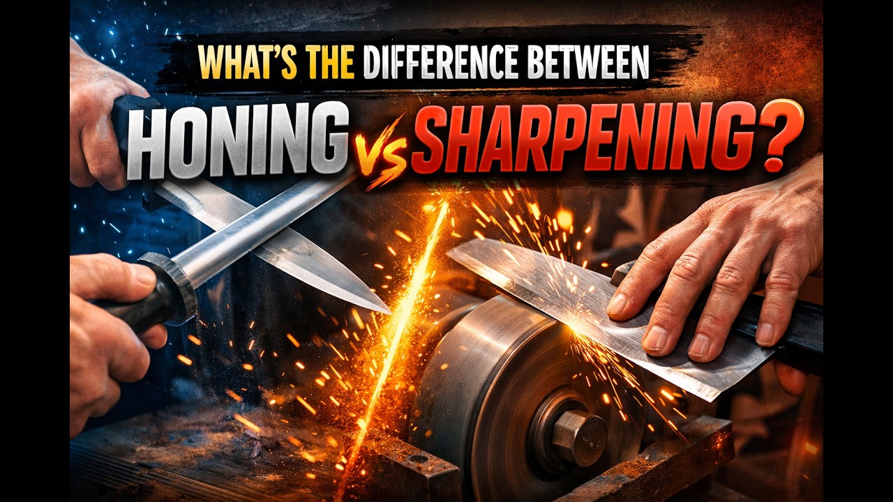 What’s the Difference Between Honing and Sharpening