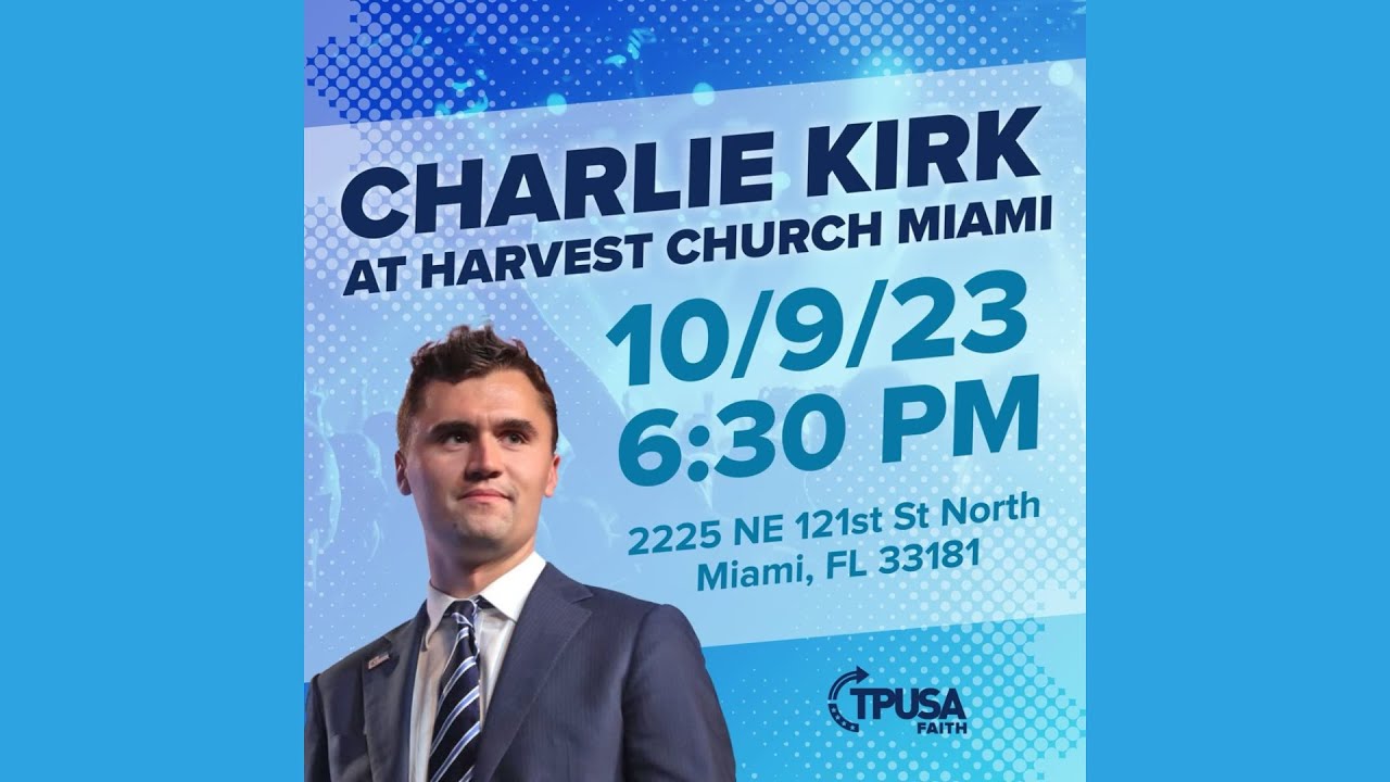 Harvest Church Miami   Pastor Abiel Mir   Charlie Kirk   TPUSA Faith