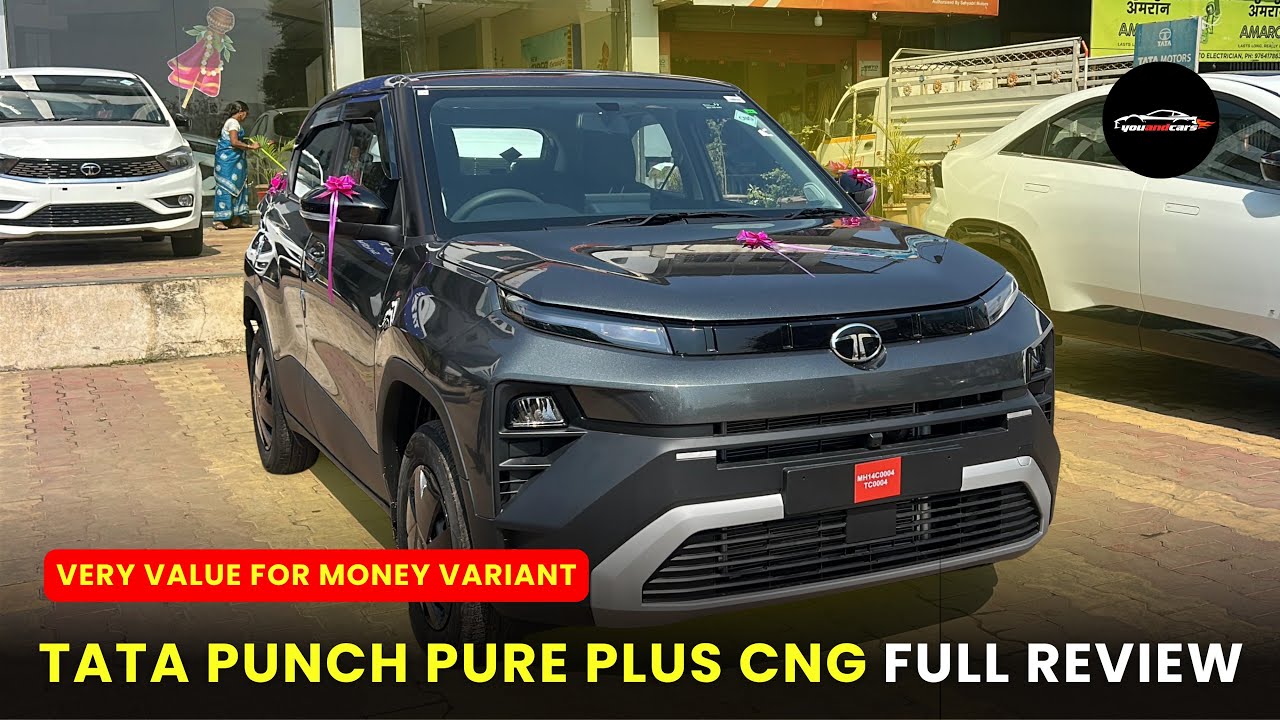 Tata Punch Pure Plus CNG Full Review 🔥 Mileage, Features & Price | Budget CNG SUV Worth It? ⛽🚗