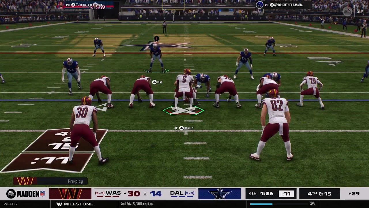Commanders vs Cowboys
