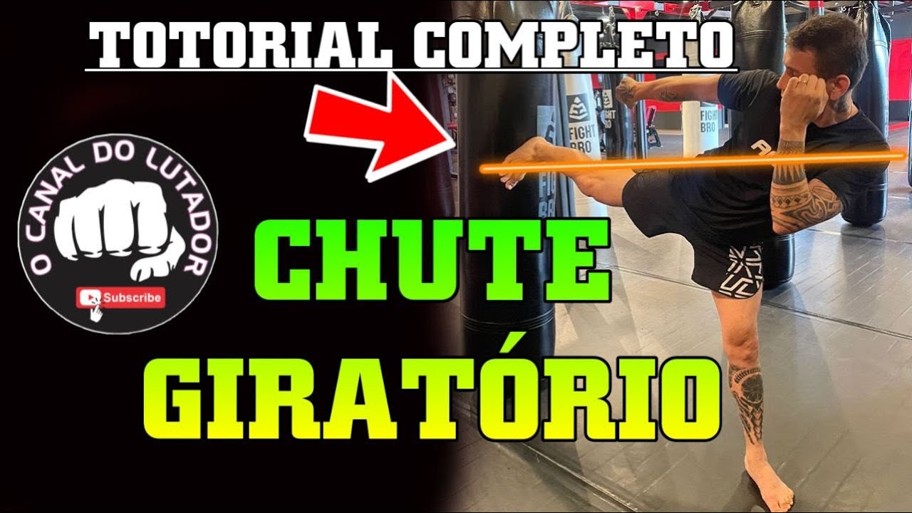 📣TUTORIAL-SPINNING BACK KICK, O CHUTE GIRATÓRIO DO MUAY THAI E KICKBOXING
