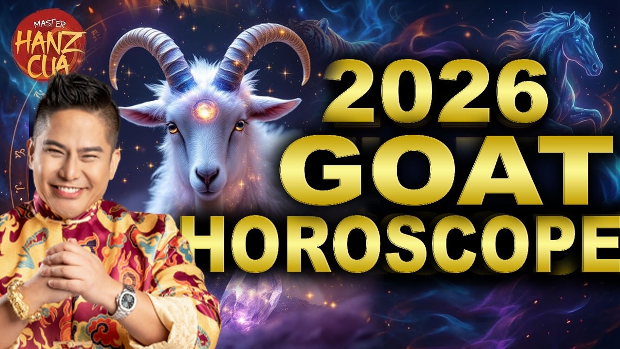 The Stars Have a Message for You: Horoscope 2026 GOAT | Feng Shui Master Hanz Cua