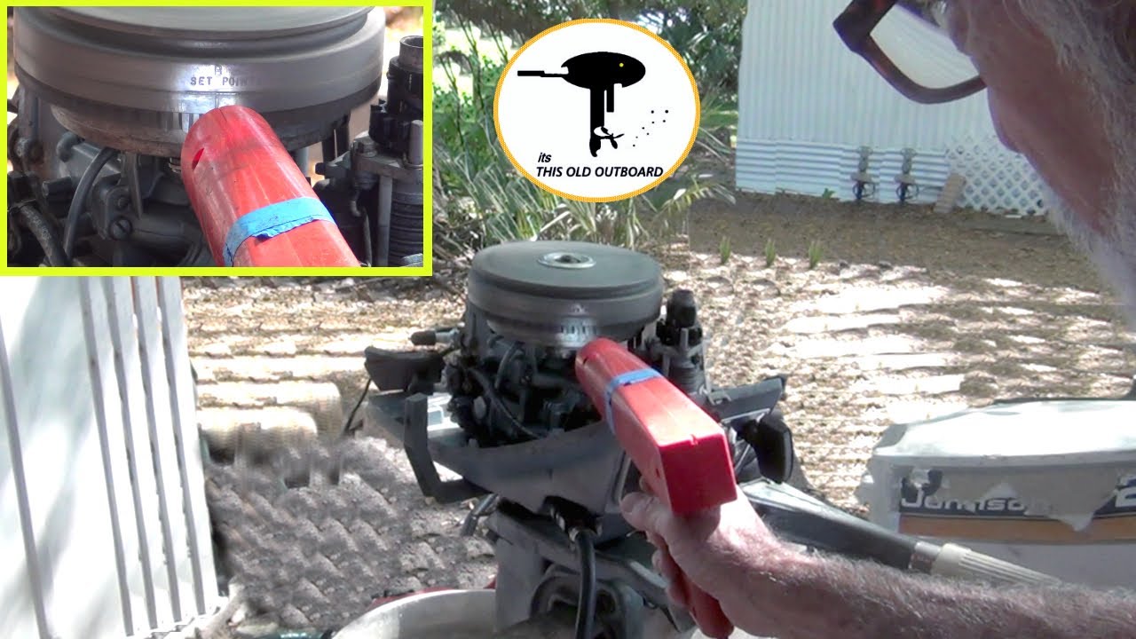 Evinrude 6 Hp Timing. Correct Me If I'm Wrong. THIS OLD OUTBOARD