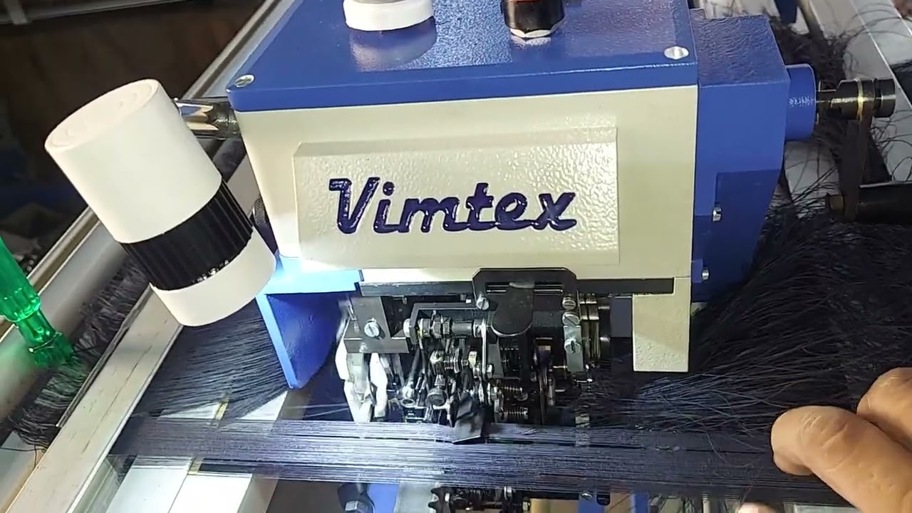 VIMTEX warp knotting machine,  warp tying machine Denim yarn. 