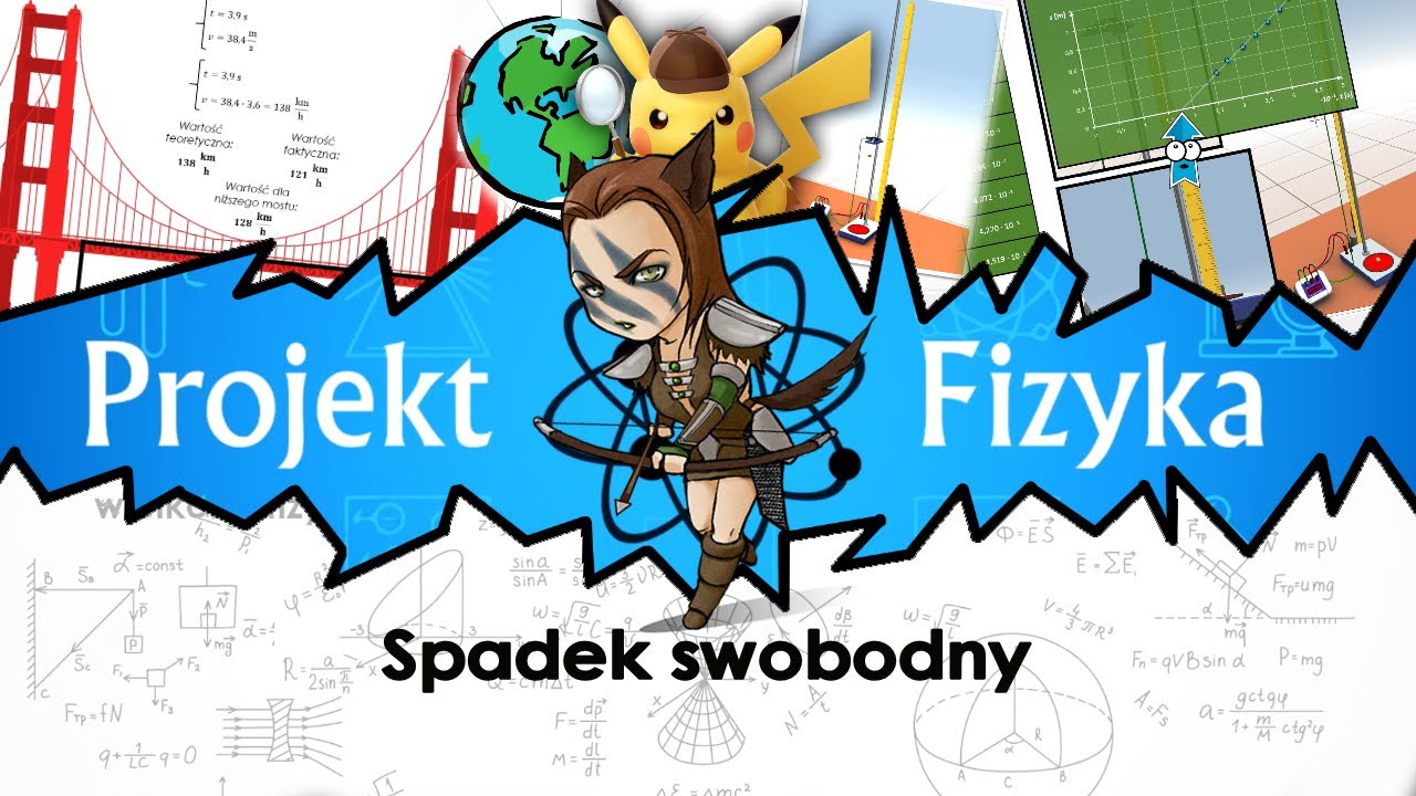 Spadek swobodny, Fizyka kurs matura