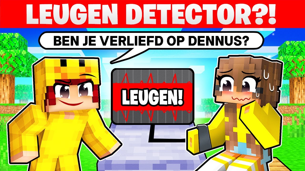 Een LEUGEN Detector Gebruiken Op Mijn CRUSH! (Minecraft)