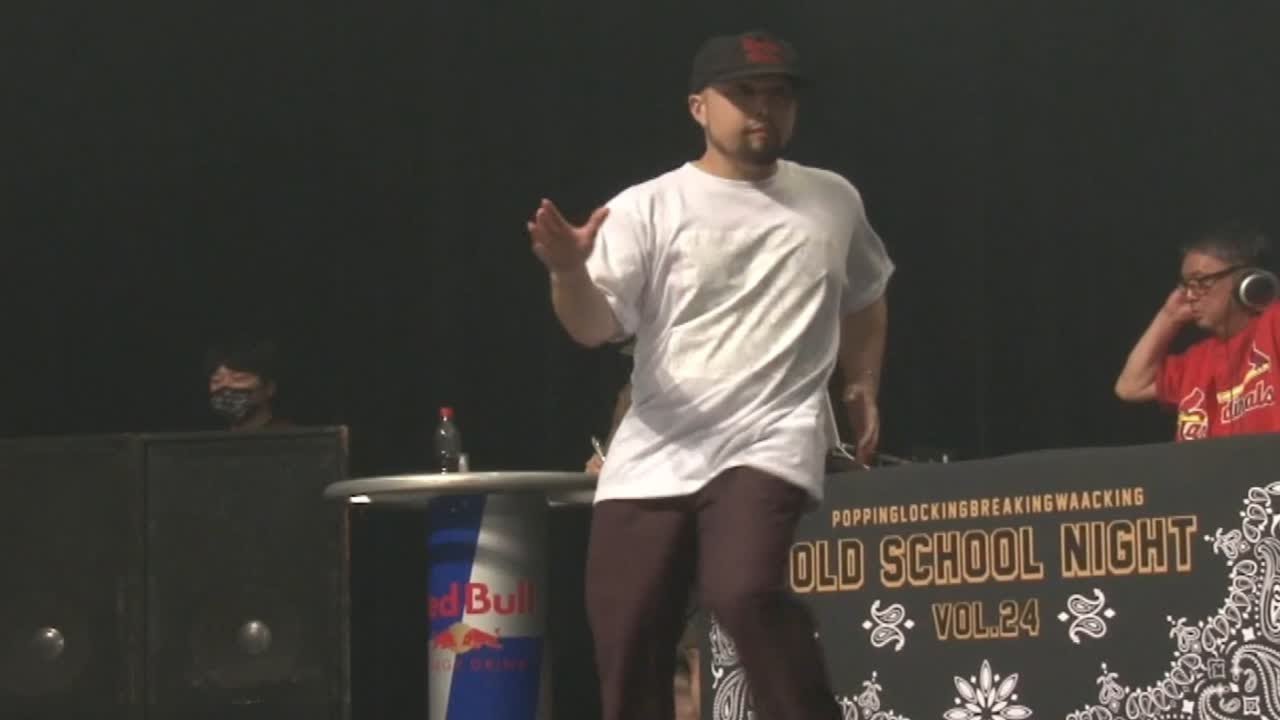 POPPIN DS VS MACCHO BEST16 OLD SCHOOL NIGHT VOL.24 POPPING 1ON1 BATTLE|23