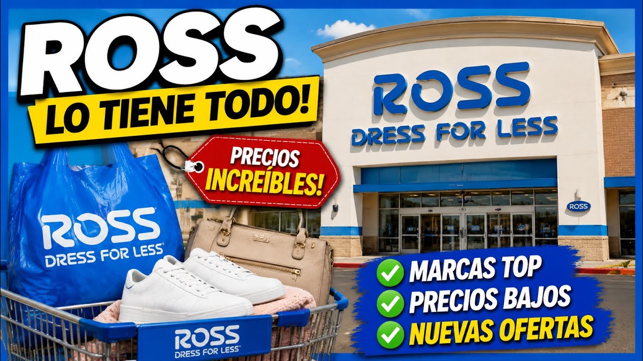 ROSS &iquest;Quieres ropa de marca y art&iacute;culos a precios incre&iacute;bles?