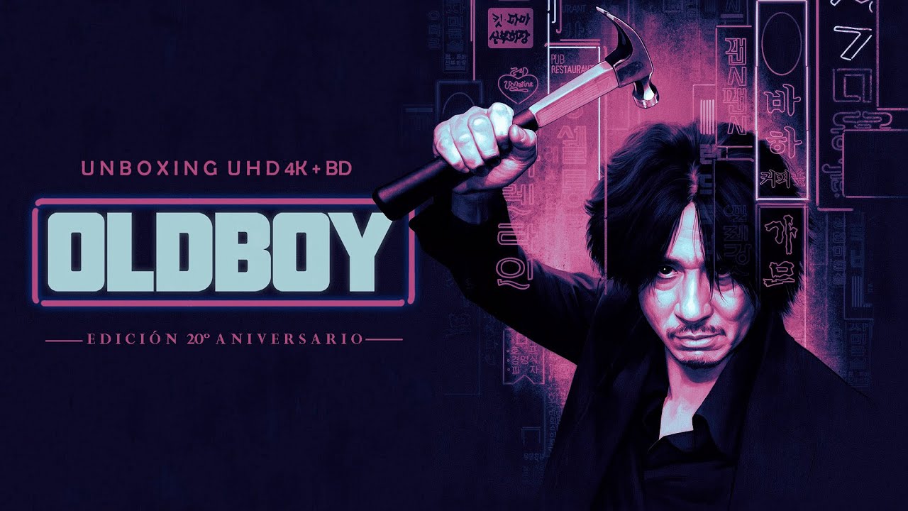 Unboxing UHD Blu-ray: Edición 20º aniversario 'Old Boy' (A Contracorriente Films) [4K]