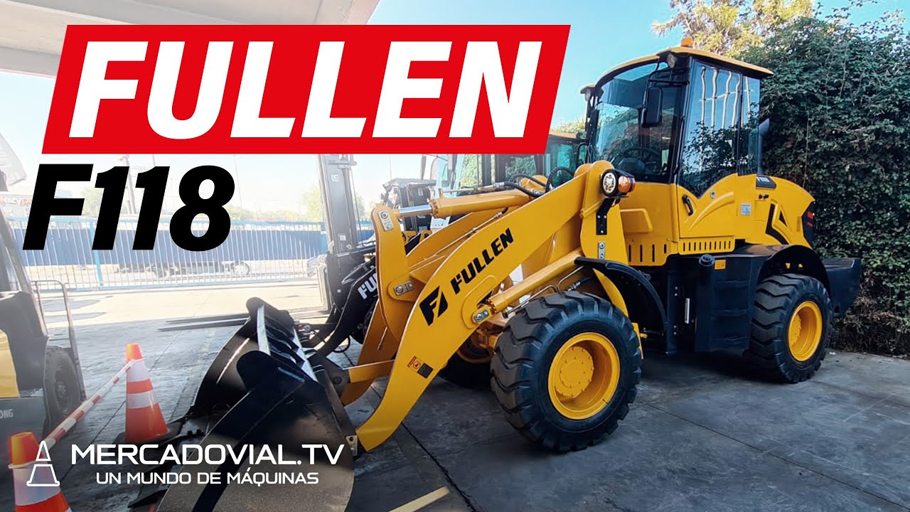 [FULLEN] Tomamos contacto con el Cargador de Ruedas Compacto F118 | Fullen International Chile