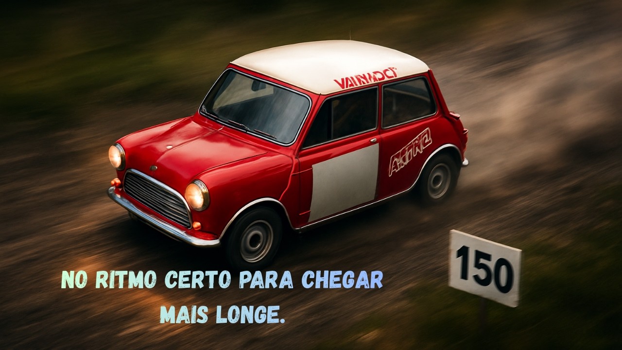 Assetto Corsa Rally. Mini, classic car, on mud. Logitech G27
