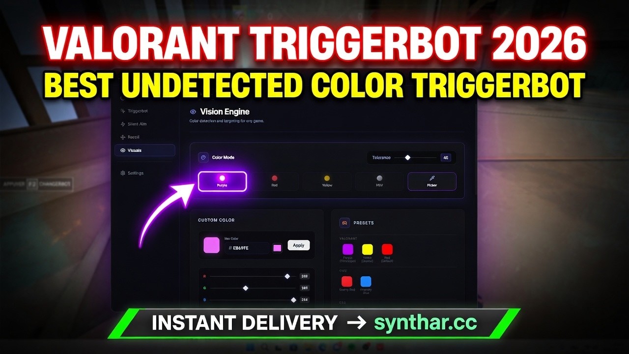 Valorant Triggerbot 2026 🔥 ЛУЧШИЙ НЕОБНАРУЖИМЫЙ цветной Triggerbot (Мгновенная доставка)