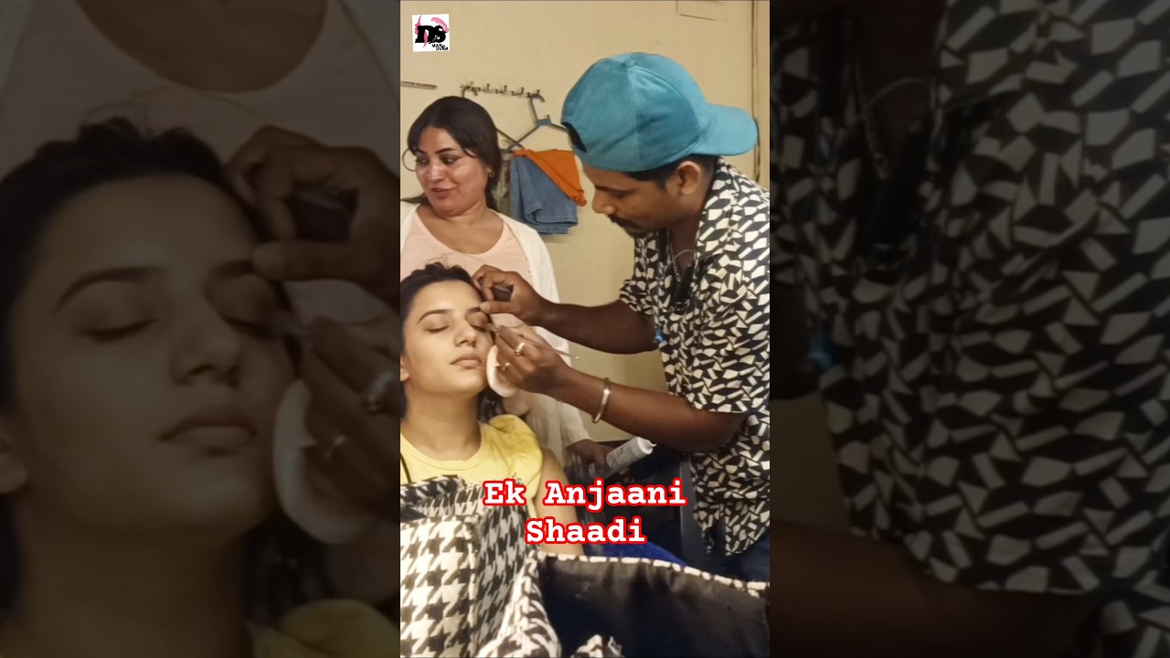 Ek Anjaani Shaadi/ kukutv/makeup by Danish makeover 😍 #viralvideo #love  #makeup