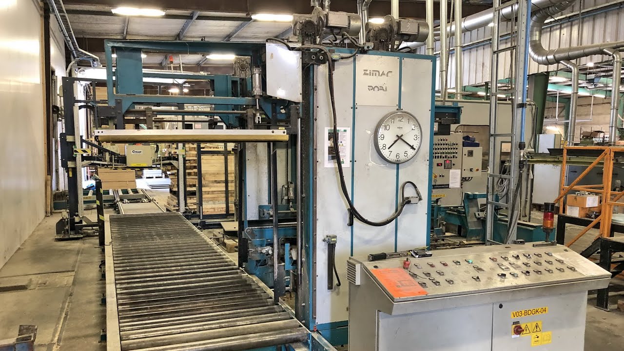 Diba Machinehandel l Zimac planing line mechanization