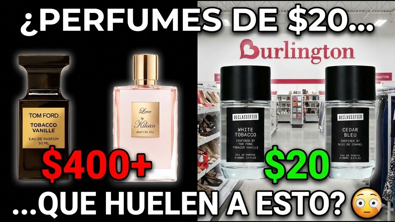 ¿Perfumes de $20 que huelen a TOM FORD y KILIAN? 😳 Declassified en Burlington