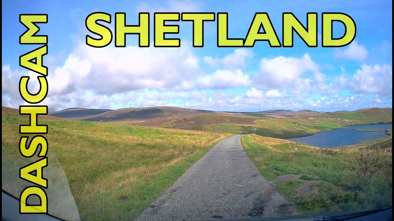 Whiteness to North Roe via Ollaberry - Driving in the Shetland Islands