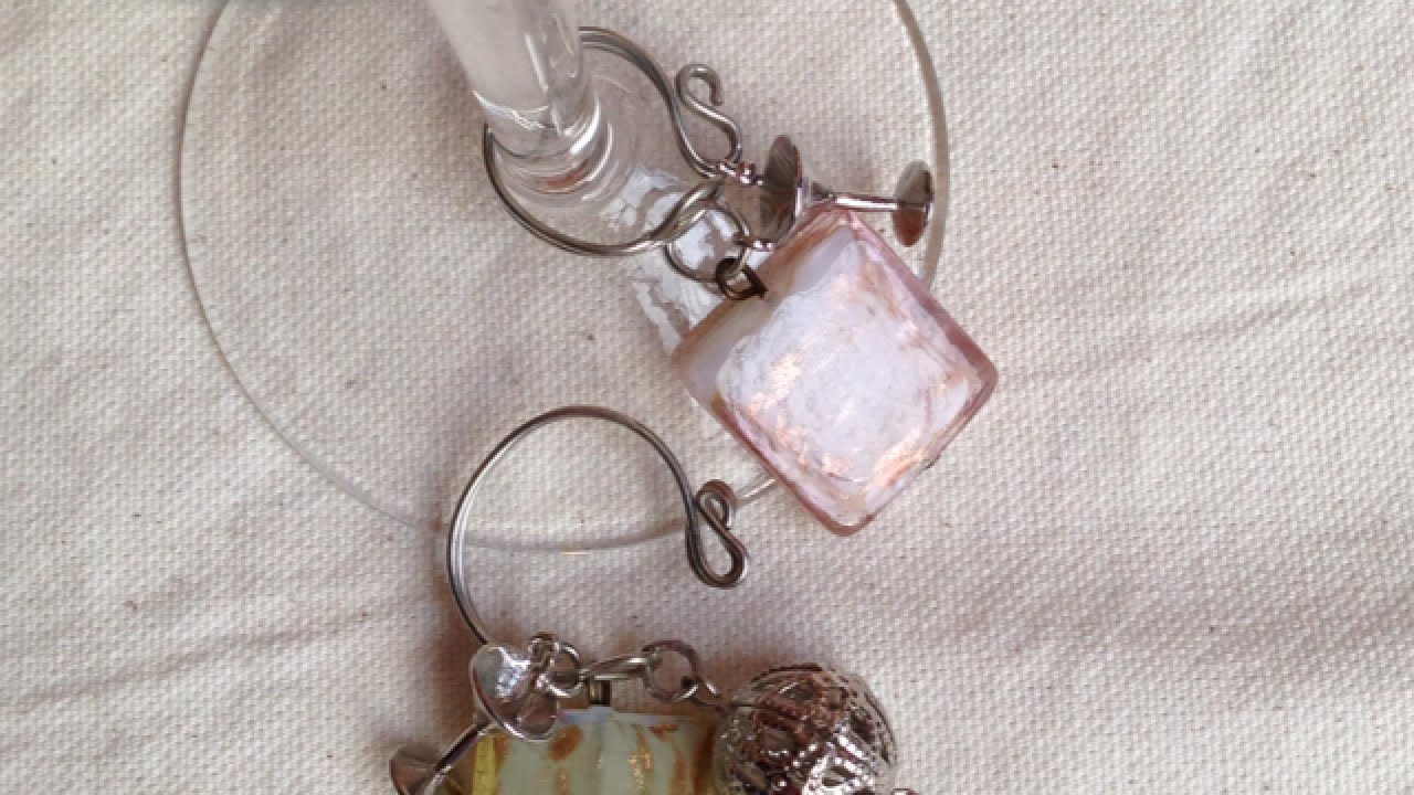 Make Elegant Beaded Wine Glass Charms - Home - Guidecentral