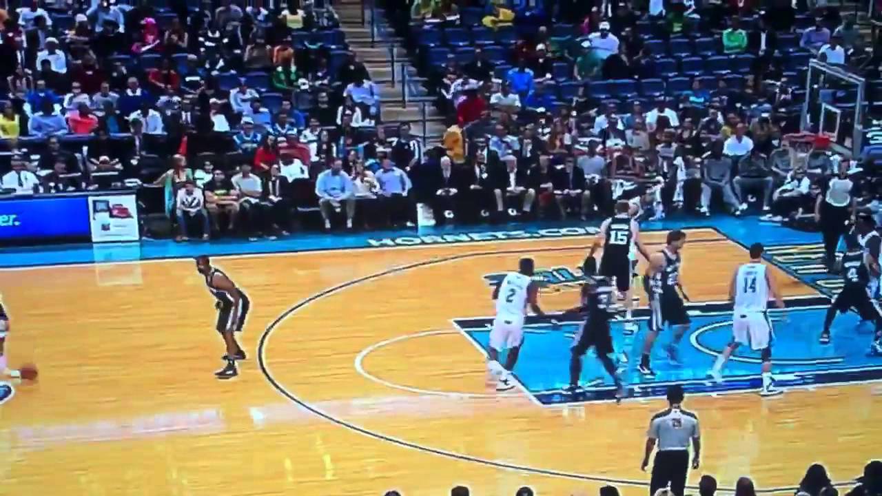 Ryan Anderson's first points with the New Orleans Hornets