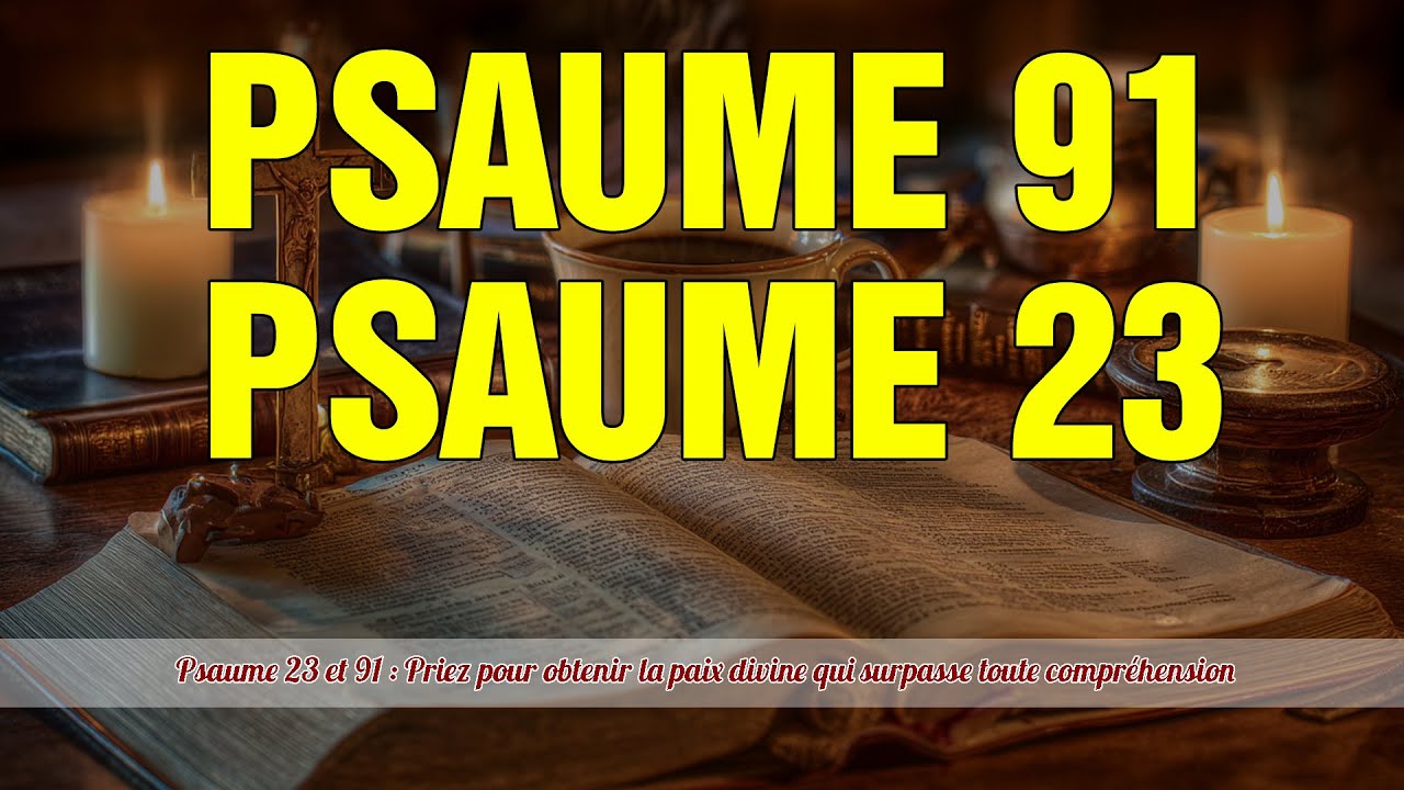 Psaume 23 et 91 : Priez pour obtenir la paix divine qui surpasse toute compréhension