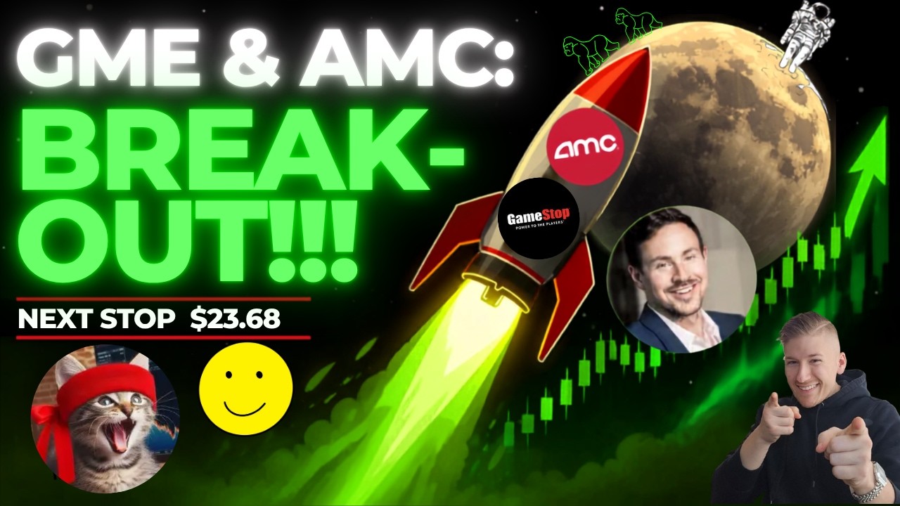 ПРОРЫВ АКЦИЙ GME ПРОДОЛЖАЕТСЯ, AMC СОВСЕМ РЯДОМ!