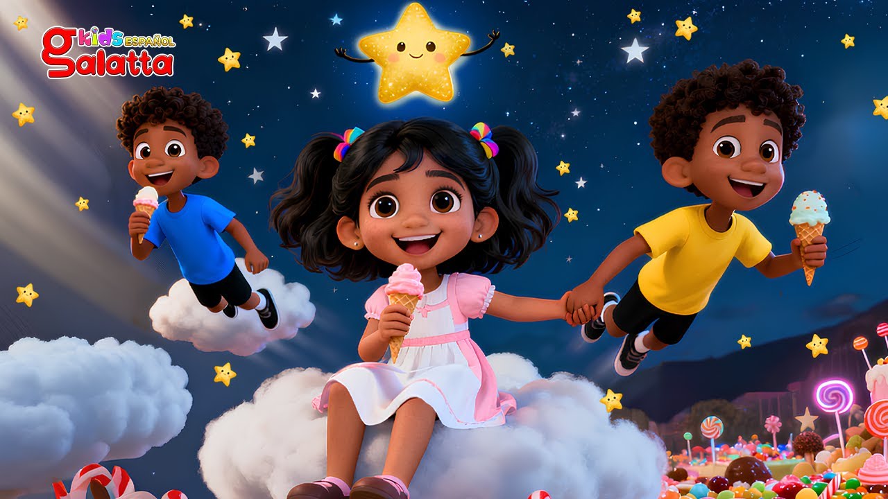 Estrellita brillante - Star Song | Spanish Nursery Rhymes for Children | Galatta Kids | Español