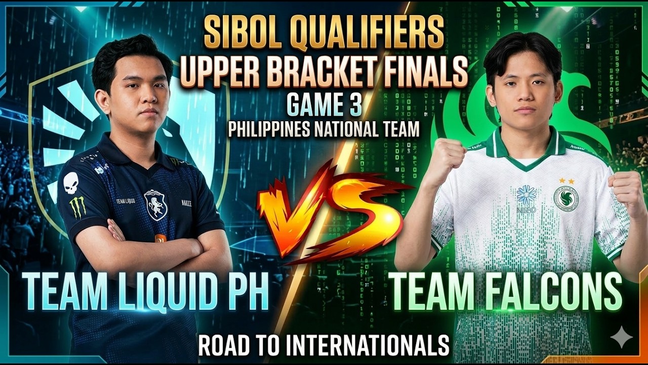 TEAM LIQUID PH VS TEAM FALCONS | SIBOL QUALIFERS | GAME 3