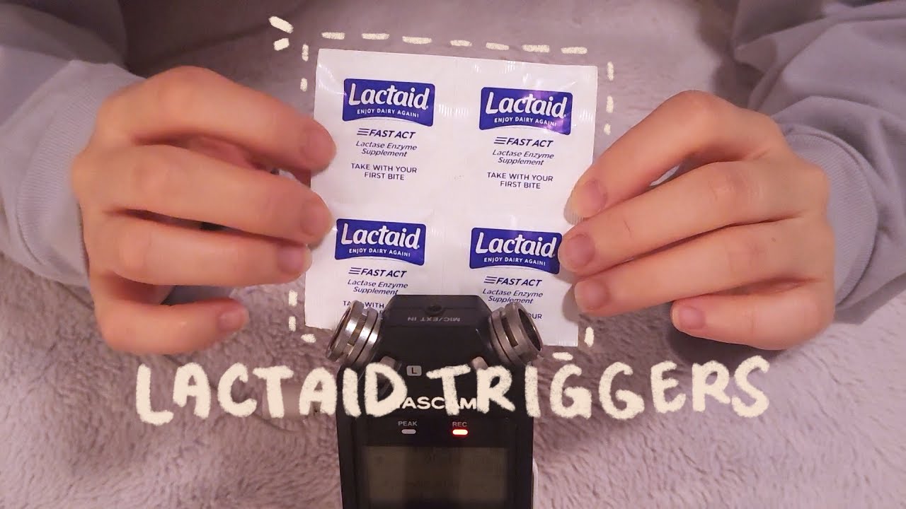 ✦  Tingly Ear to Ear Lactaid Triggers ✦ 타스캠 x Tascam DR-05