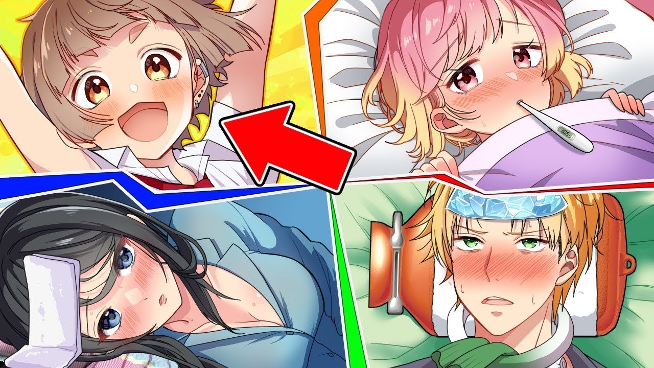 元ヤン以外みんな風邪で学校を休んだらどうなるのか【仲良し総集編】【アニメ】【漫画】