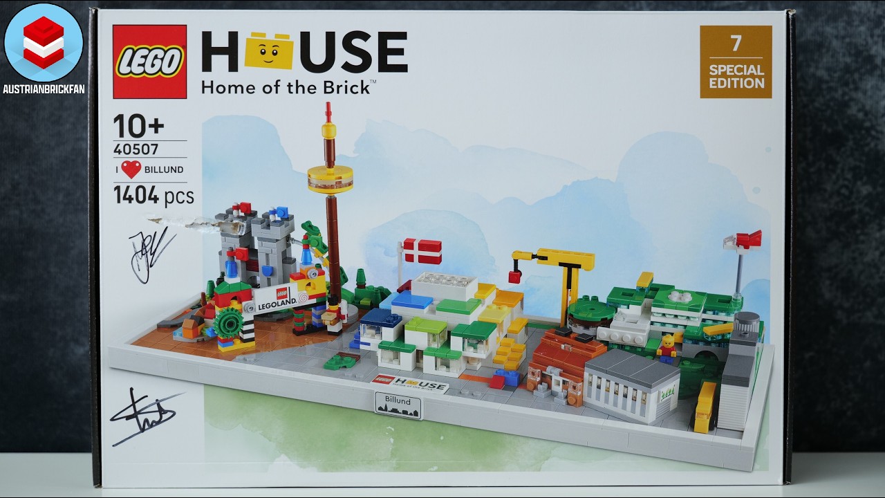 LEGO 40507 I ❤️ Billund - LEGO Speed Build Review