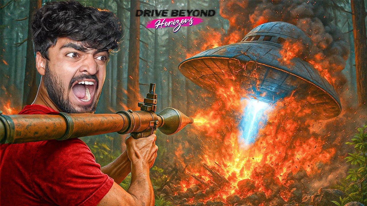 DESTROYED A UFO WITH AN RPG… NOT MAKING THIS UP! | DRIVE BEYOND HORIZONS #14 @TechnoGamerzOfficial