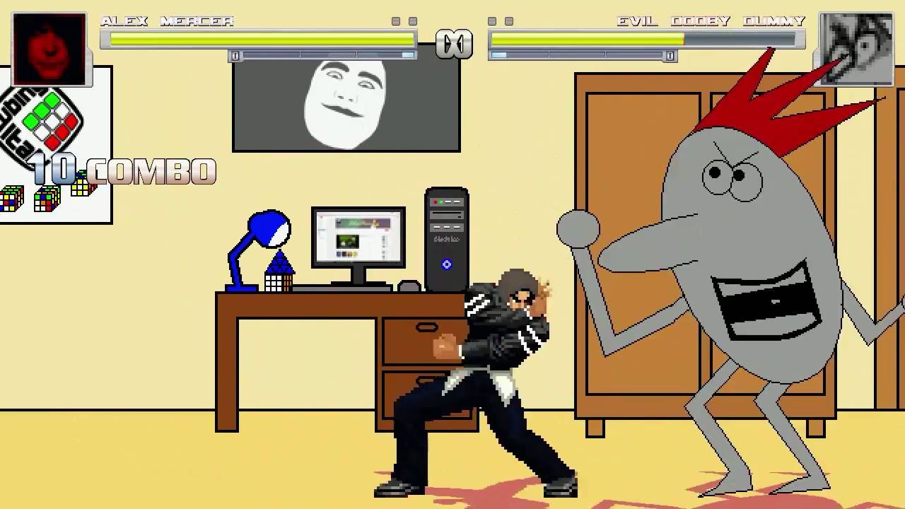 AN Mugen Request #805: Alex Mercer VS Evil Dooby Dummy