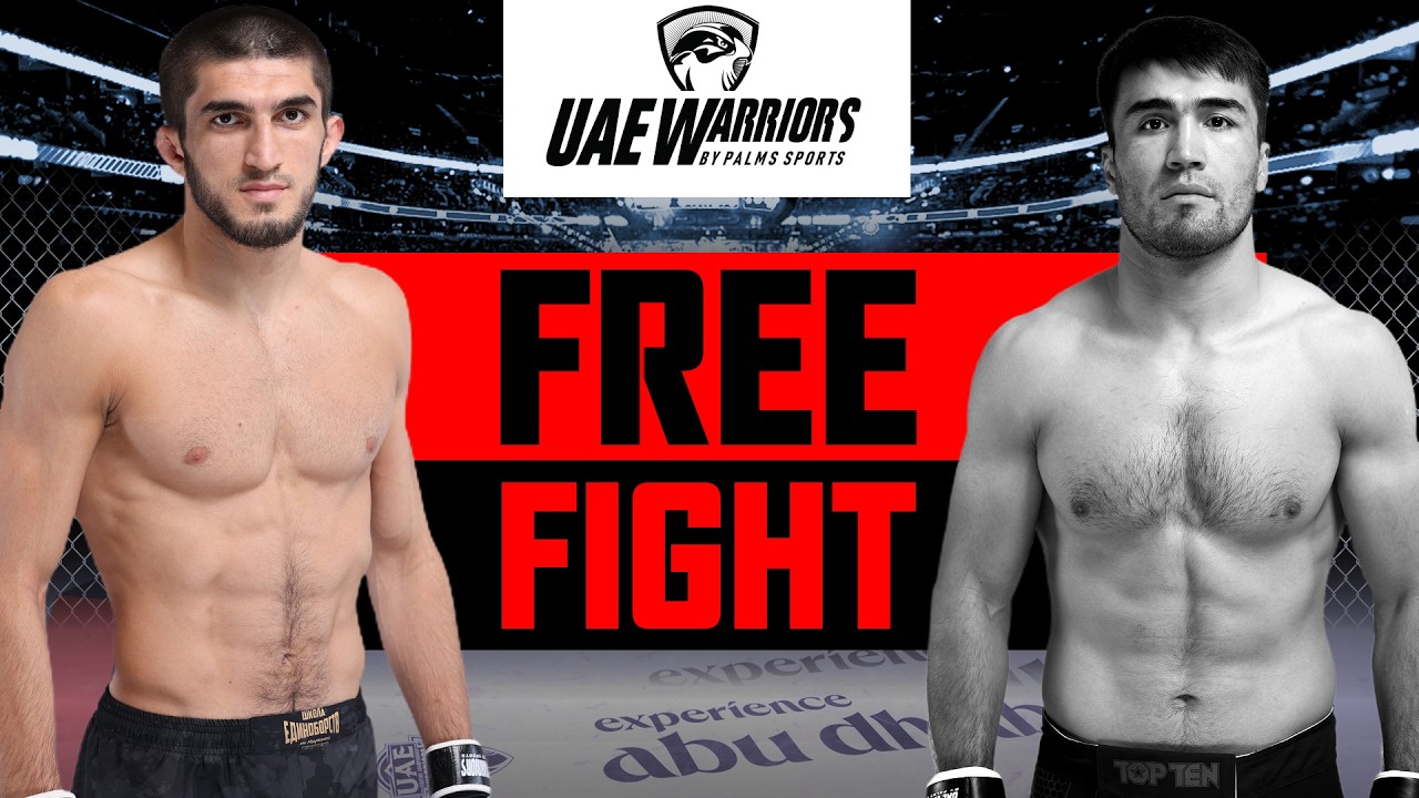 ПОЛНЫЙ БОЙ | Амру Магомедов vs Джахонгир Джумаев - UAE Warriors 45