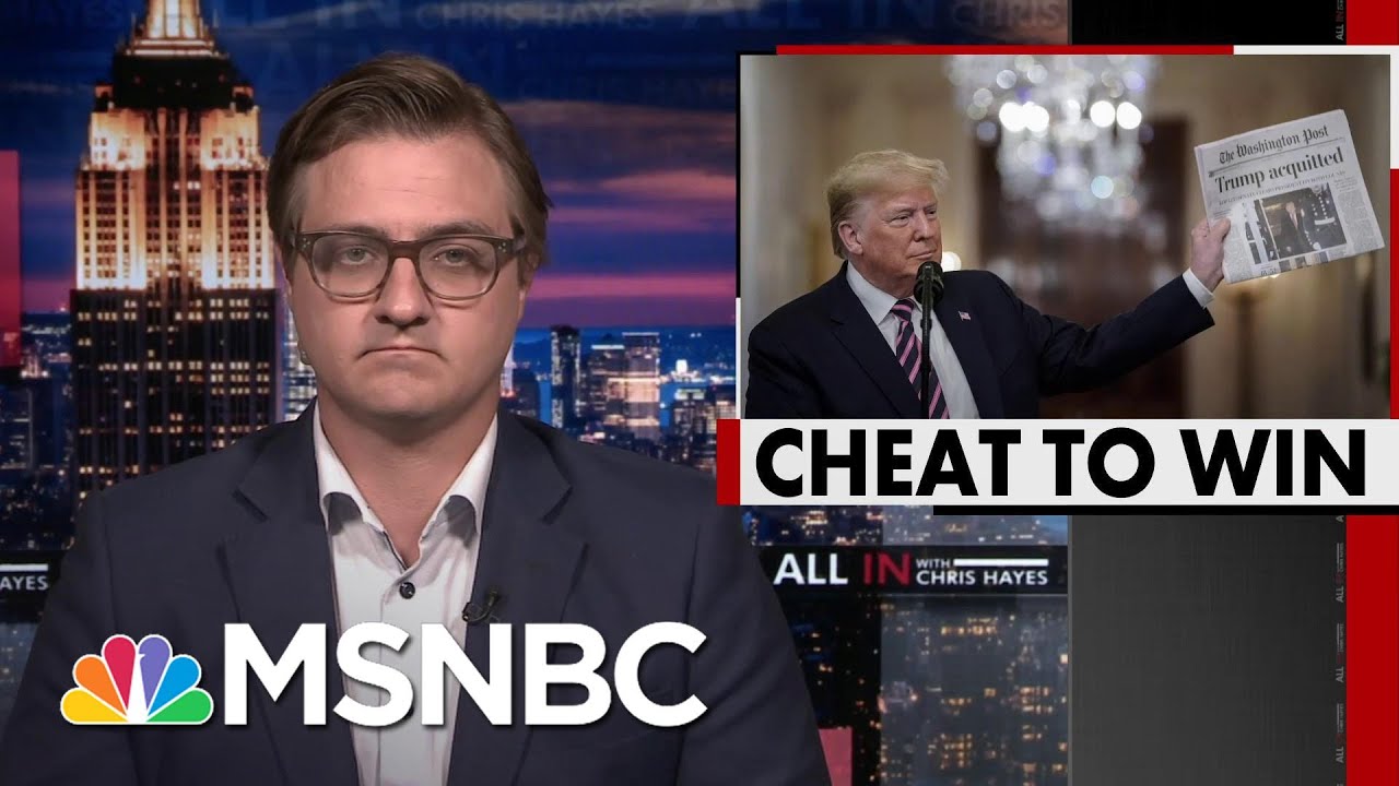 Chris Hayes: In Every Aspect Of His Life, Donald Trump Is A Cheater | All In | MSNBC