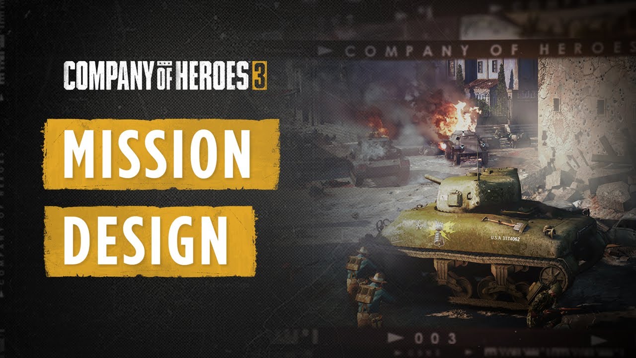 Company of Heroes 3 // Mission Design
