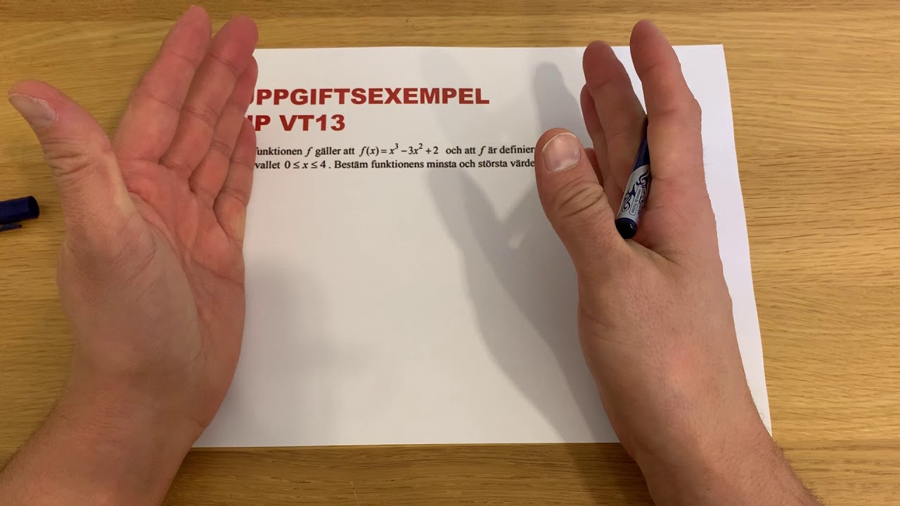 Ma3b: största och minsta värde i ett intervall